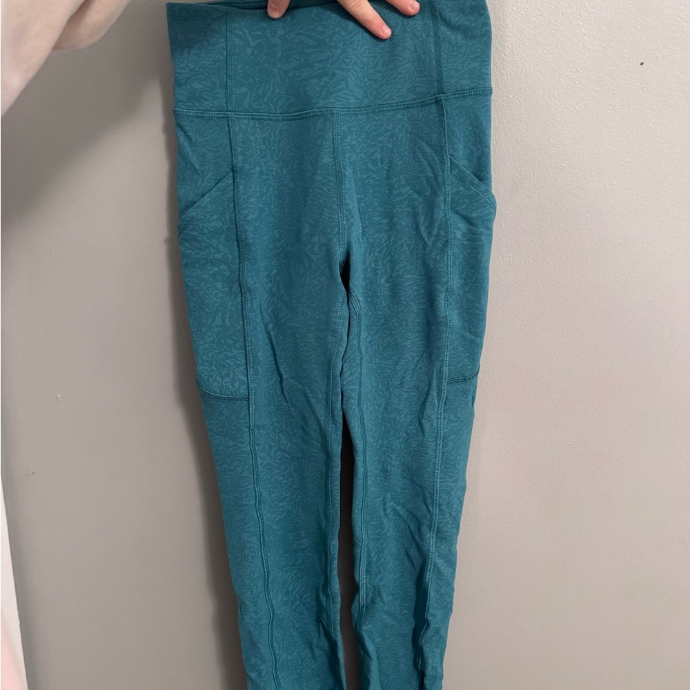 Lululemon Athletica Teal Leggings